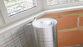 отделка балкона - утепление